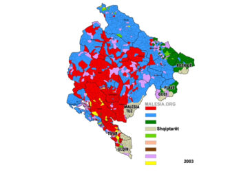 Regjistrimi i popullsisë në M.Z. – 4,97 për qind e qytetarëve (30,978) janë deklaruar shqiptarë