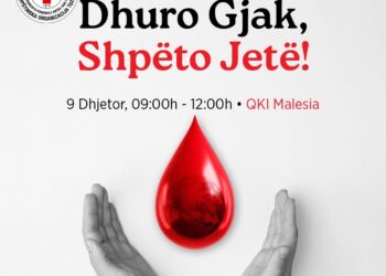 Ftesë për Aksionin e Dhurimit të Gjakut