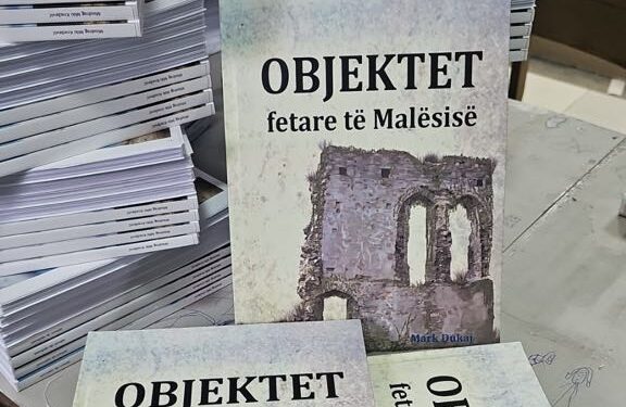 Del nga shtypi vepra “Objektet fetare të Malësisë-Tuz” nga Mark N. Dukaj