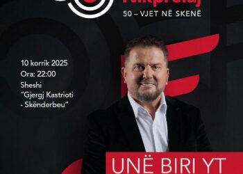 Koncert festiv për 50-vjetorin e karrierës së Nikollë Nikprelaj