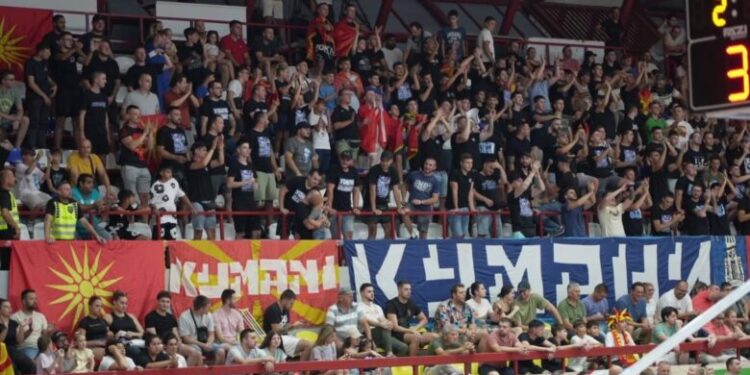 Thirrje anti-shqiptare në ndeshjen e basketbollit Maqedoni – Rumani