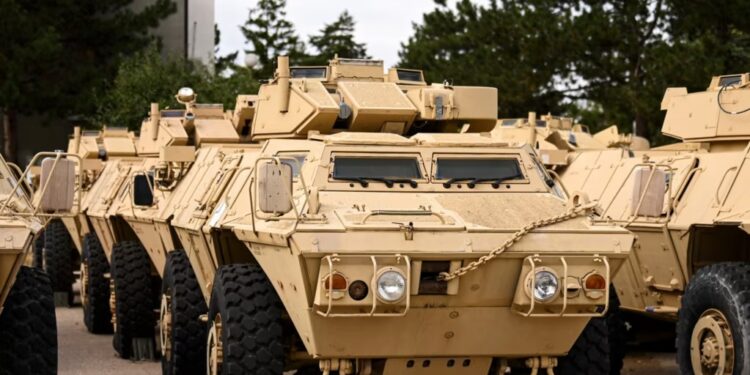 Forcat e Sigurisë së Kosovës furnizohen me autoblinda nga SHBA-ja