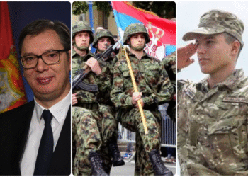 Edhe Ushtria e Malit të Zi në paradën e Vuçiqit