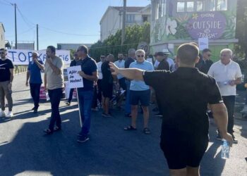 Banorët e Malesisë protestojnë kundër ndërtimit të kades sanitare në Deponi