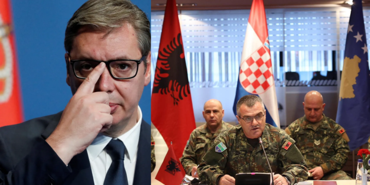 Vuçiq: Do të rrisim investimet në mbrojtje për shkak të aleancës mes Kosovës, Shqipërisë dhe Kroacisë