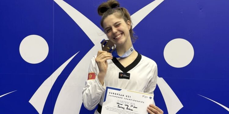Andrea Berishaj fiton medaljen e bronztë në Kampionatin Evropian