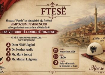 Shoqata “Penda” organizon simpozium shkencor me rastin e 148-vjetorit të Lidhjes së Prizrenit