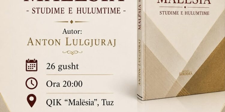 Promovohet monografia shkencore “Malësia – studime e hulumtime” e autorit Anton Lulgjuraj