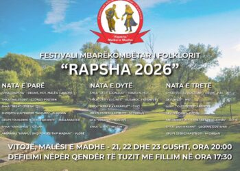 “Rapsha 2026” mbledh në Vitojë folklorin nga të gjitha trevat shqiptare