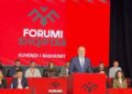 Nik Gjeloshaj zgjidhet kryetar i Forumit Shqiptar, Ferhat Dinosha kryetar nderi